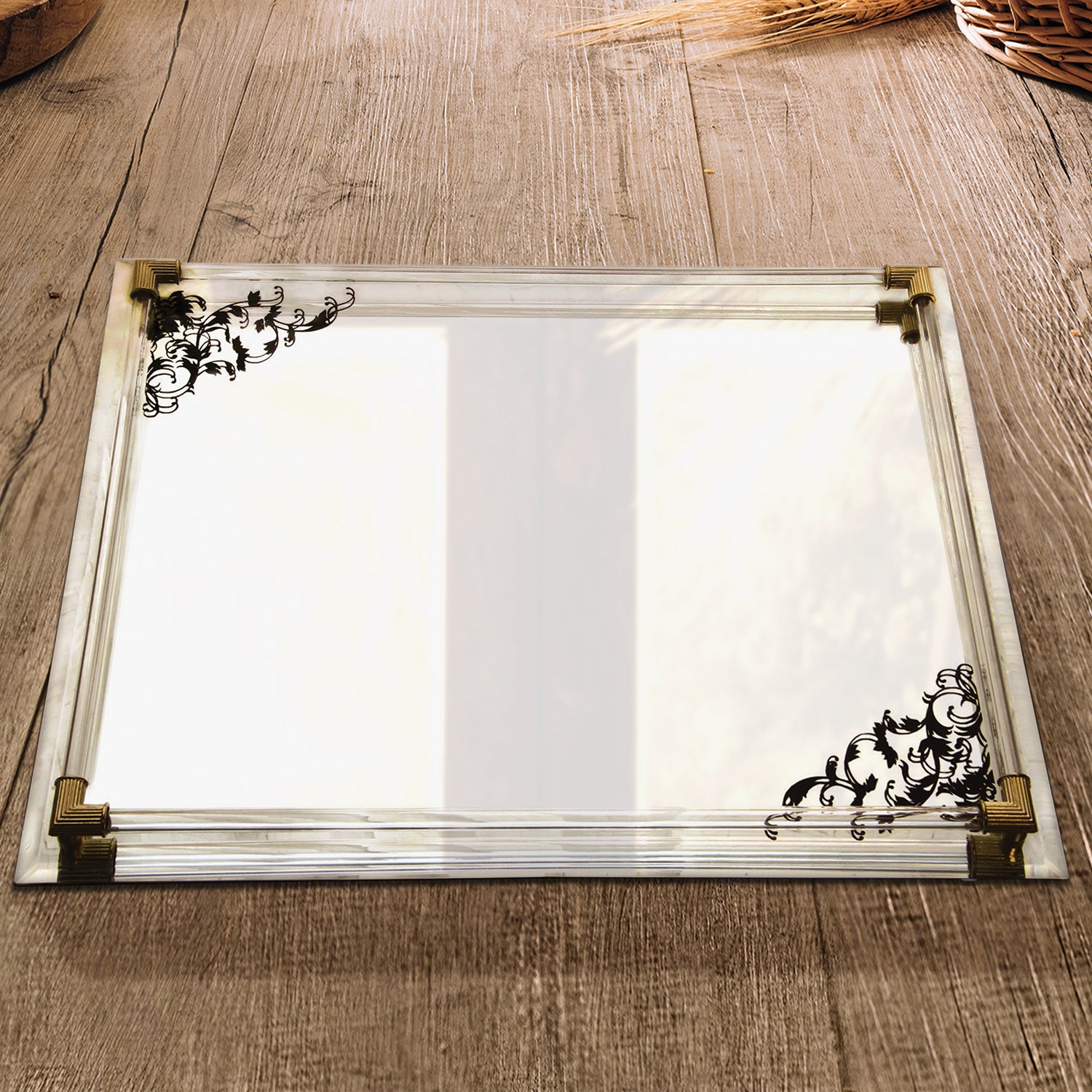 Mirror Vanity Tray 12" X 16"