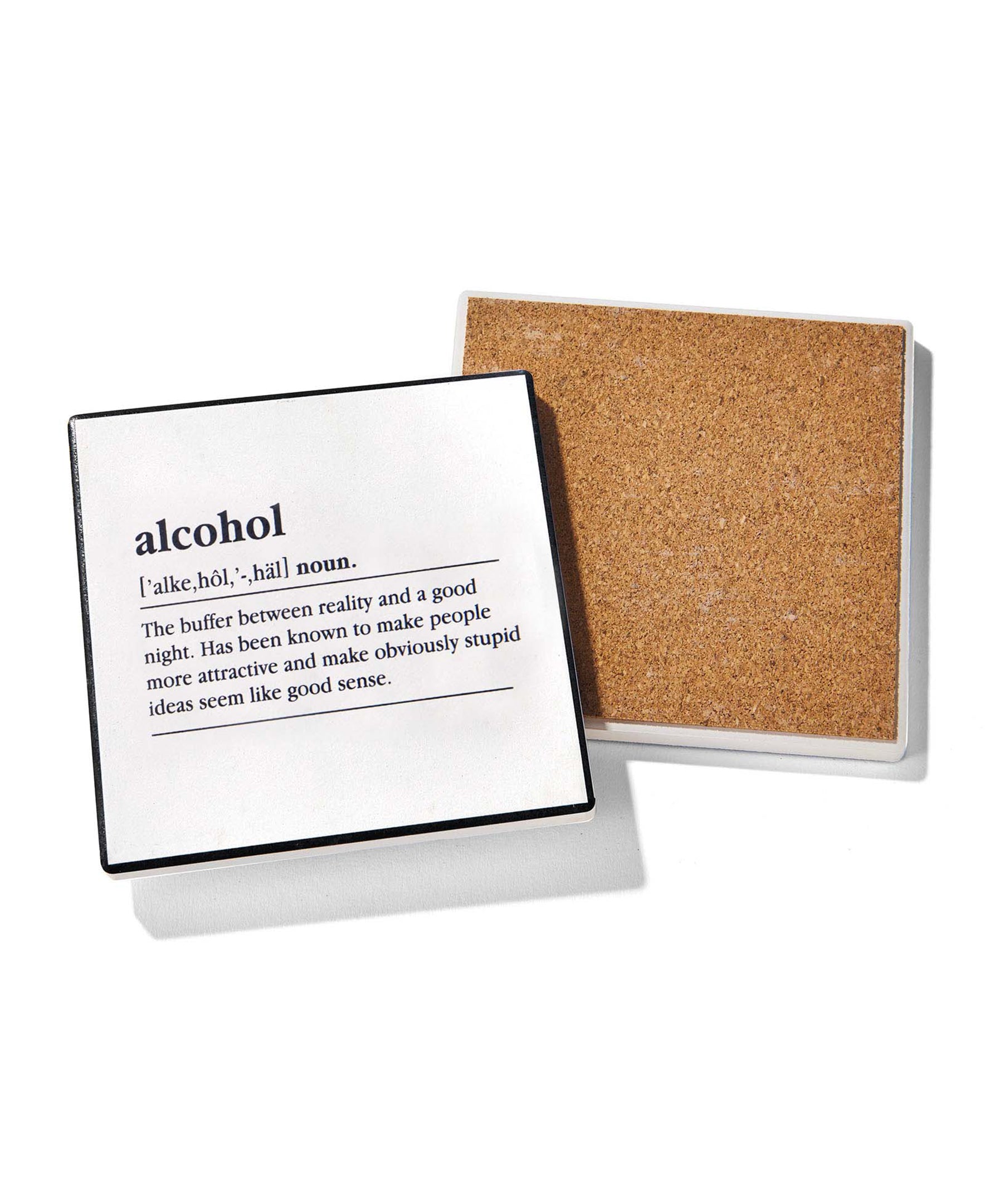 Definitions Set of 4 Ceramic Coasters