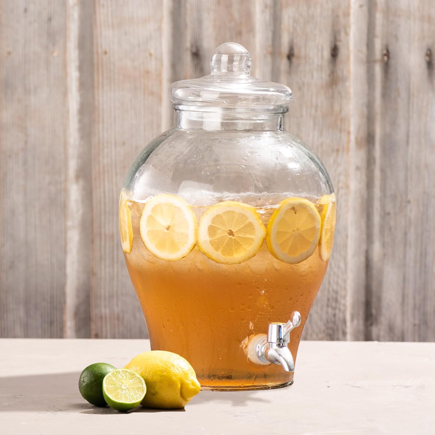 Sanford Glass Beverage Dispenser 204.8 OZ.