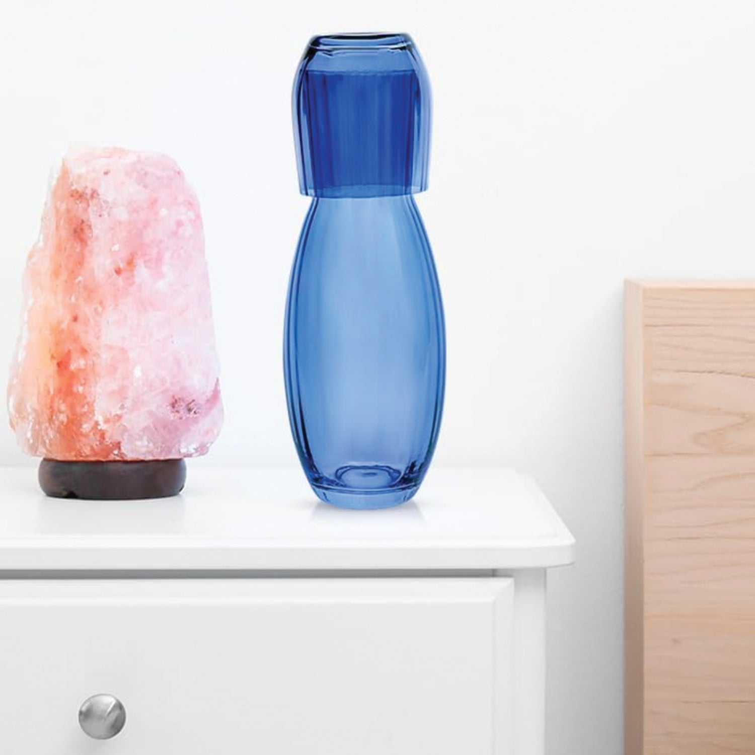 Cobalt Bedside Carafe 2-Piece Set