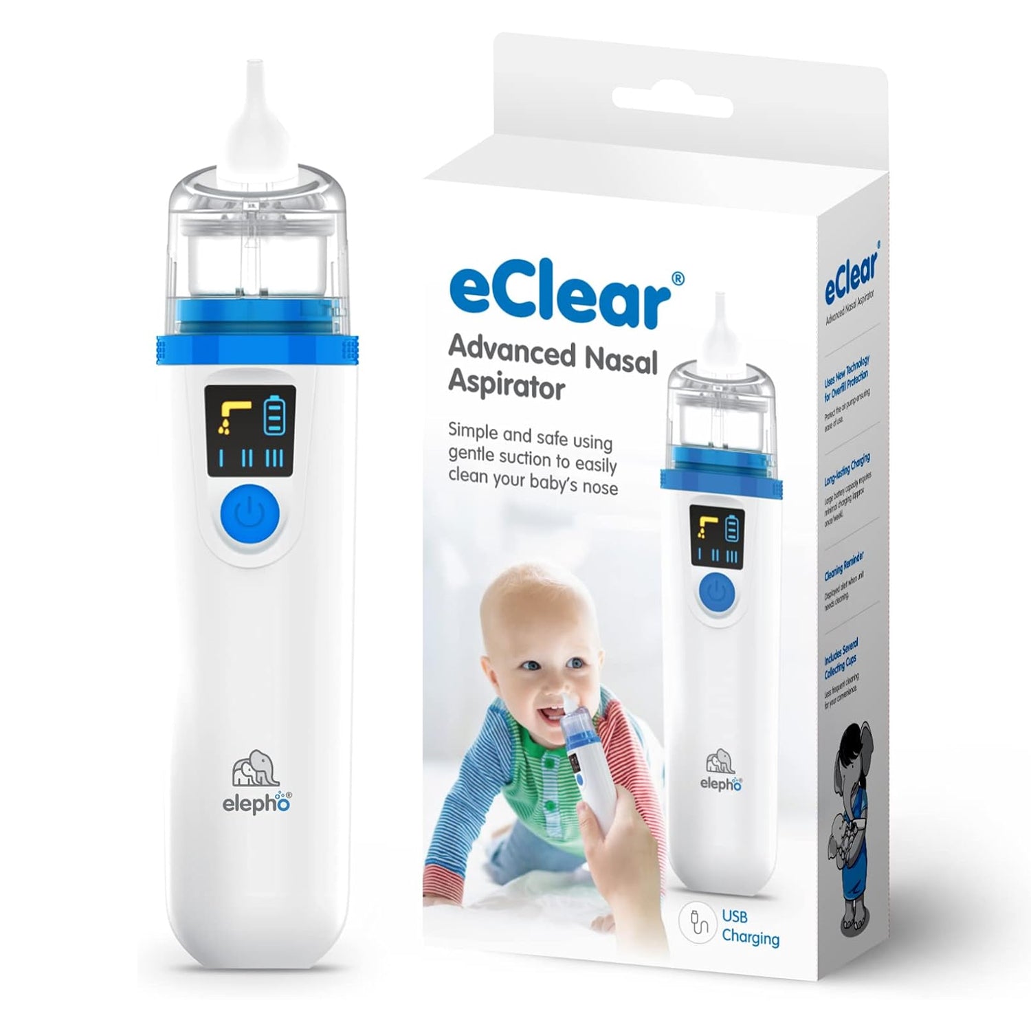 eClear Baby Nasal Aspirator
