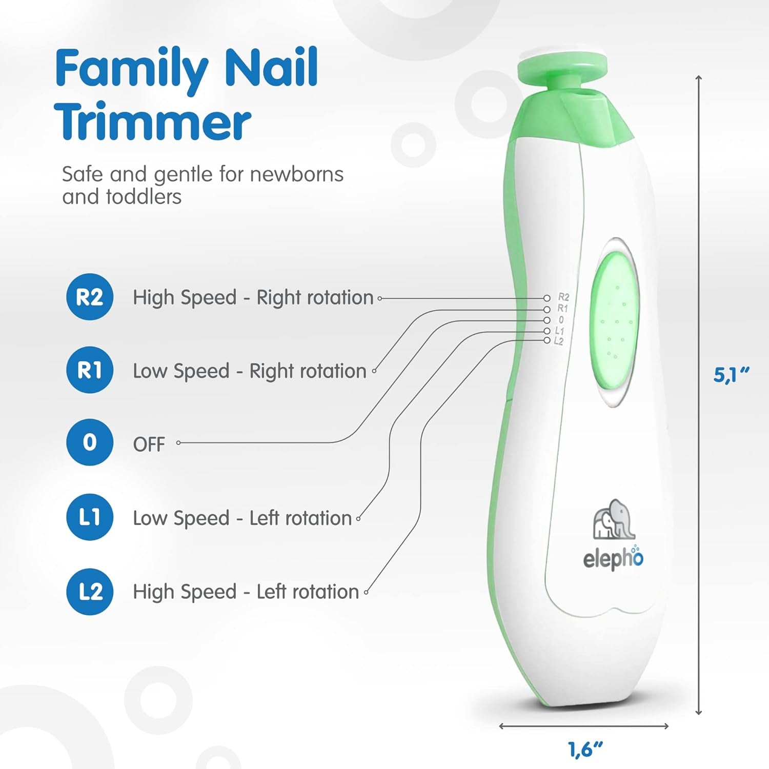 eTrim Baby Nail Trimmer