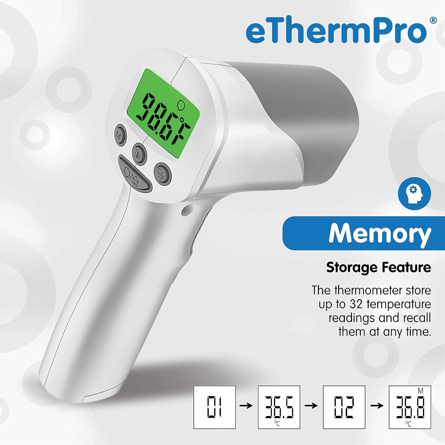 eTherm Pro Non-contact Thermometer