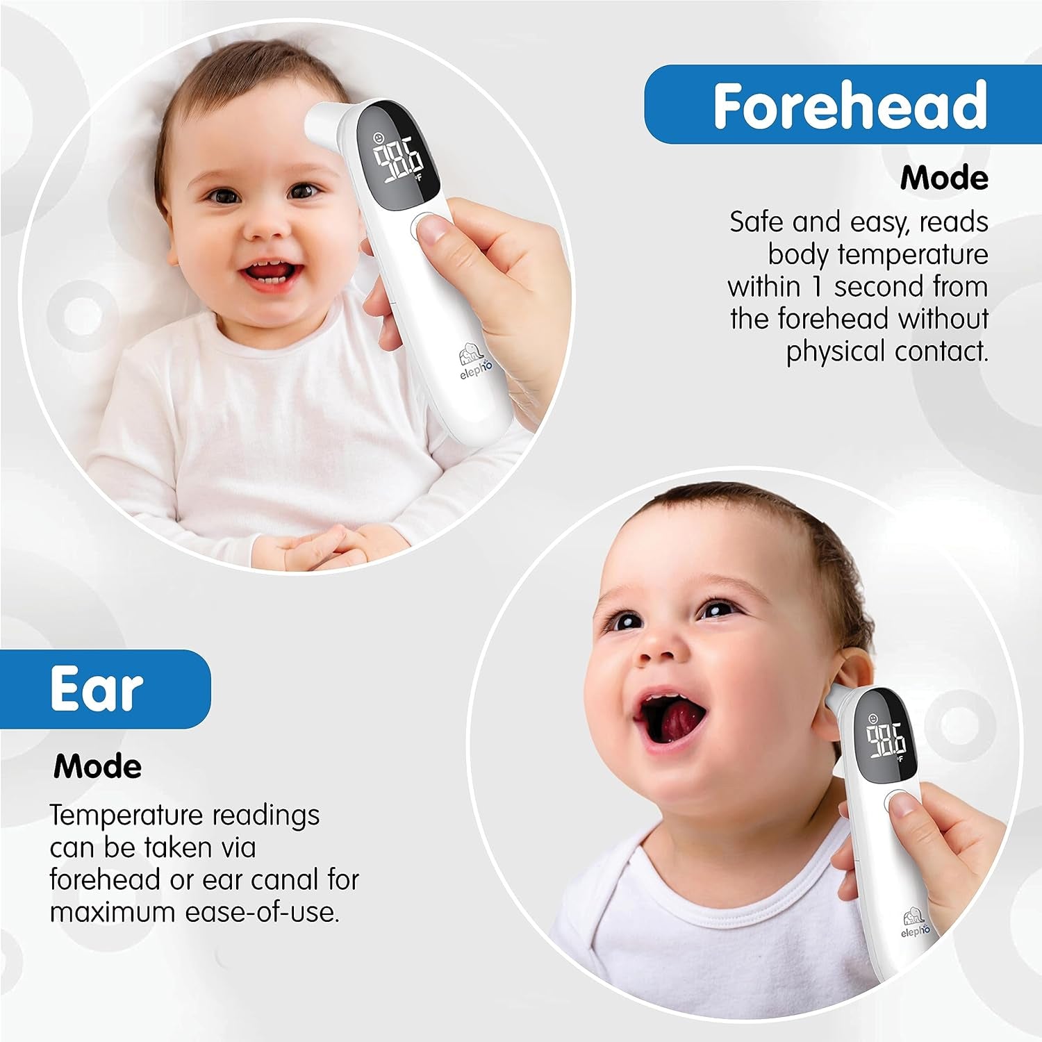 eTherm V2 Forehead Non-contact Thermometer