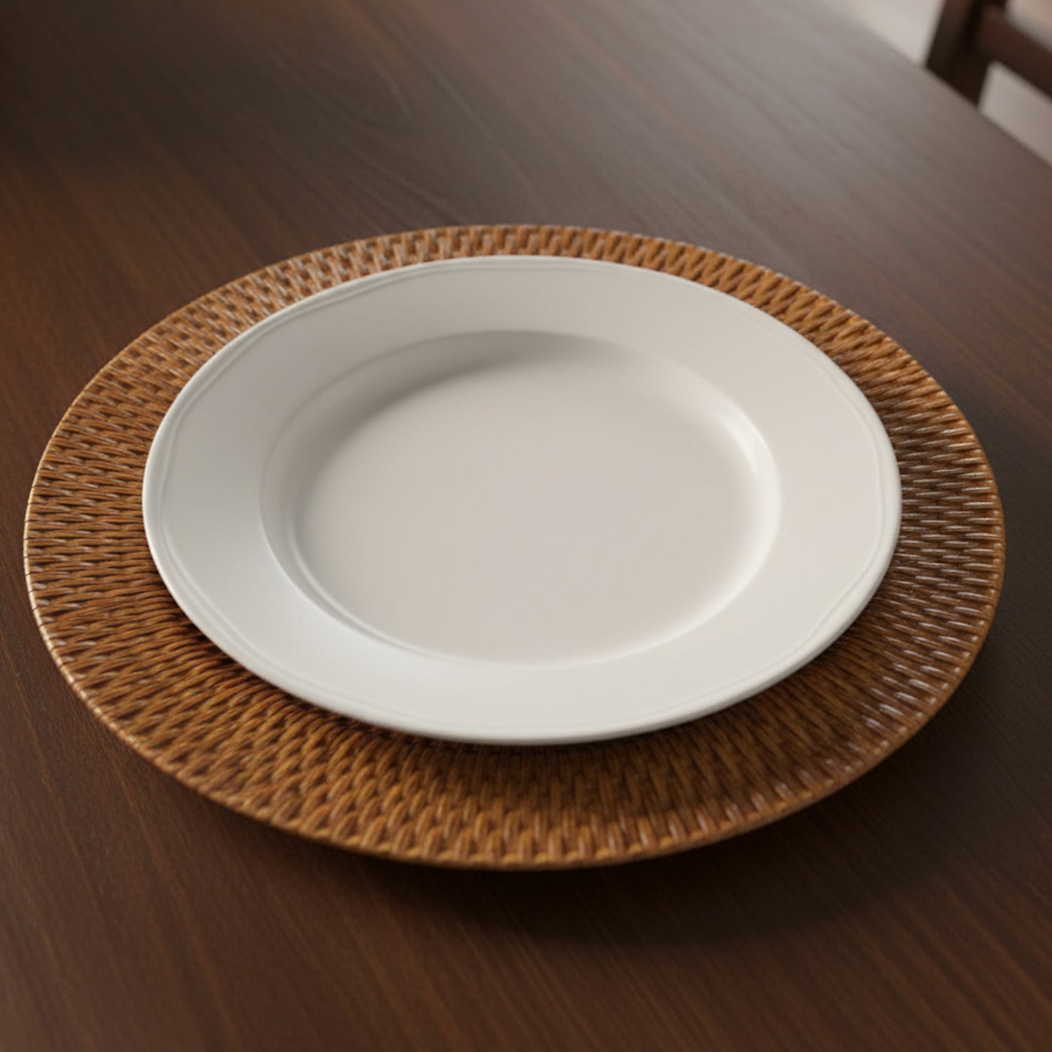 Weaver Gold Plated Set of 4 Charger Plates 13"D