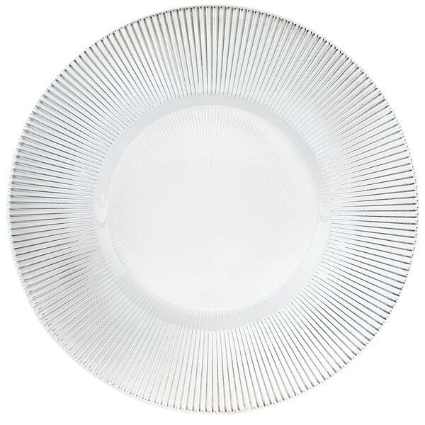 Sunray Clear Glass 13" Charger Plate