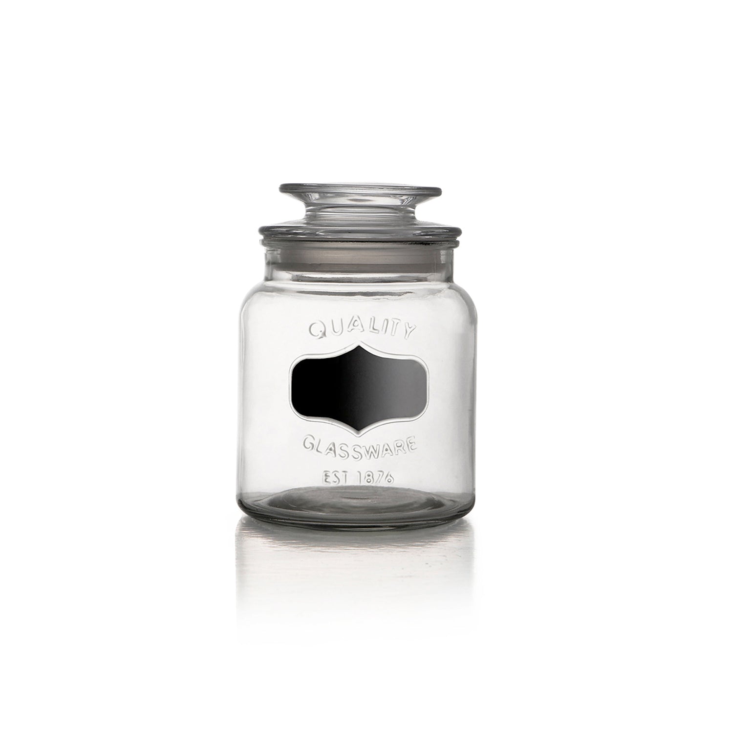 Chalkboard 3-Piece Set Glass Kitchen Canister