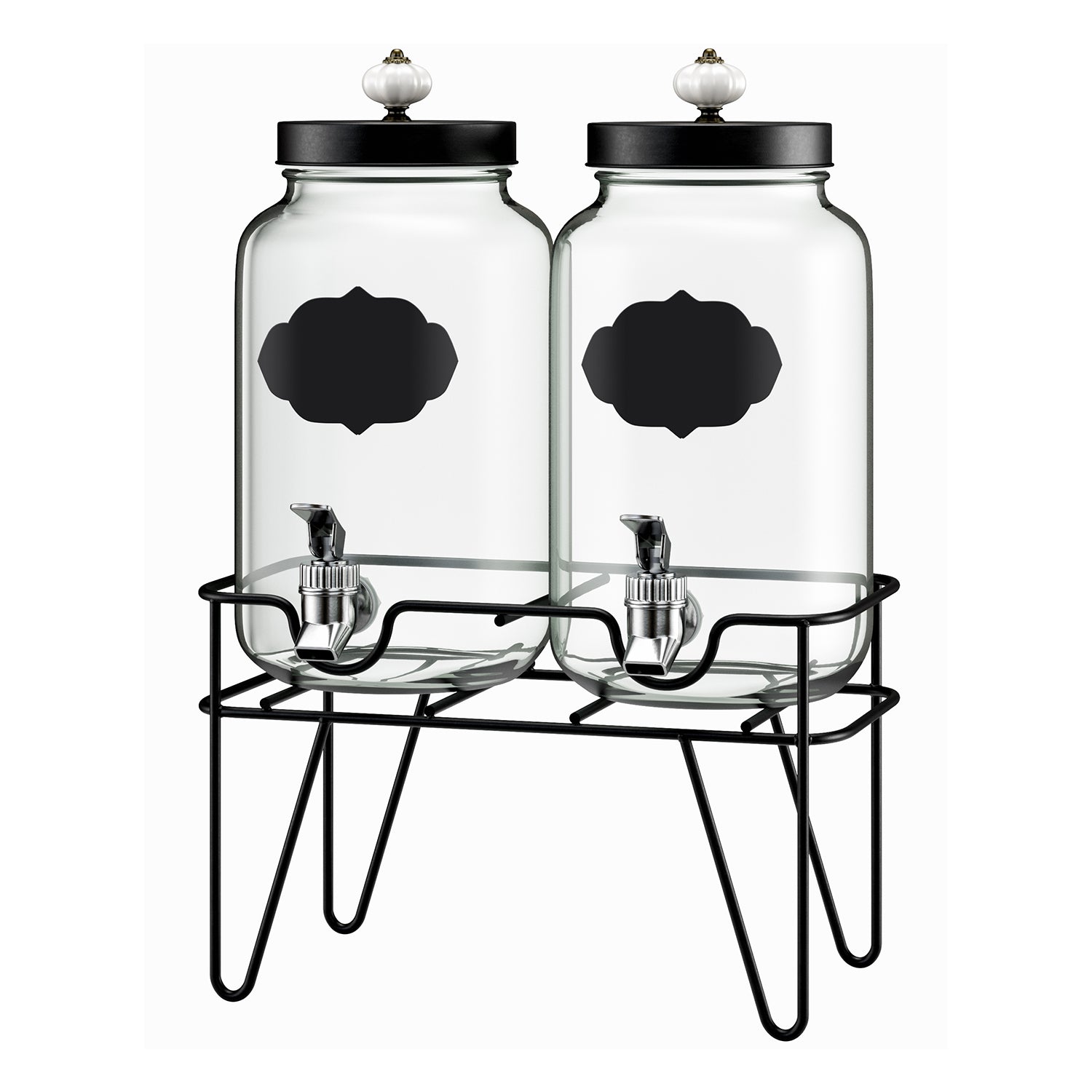Manchester Set of 2 Beverage Dispensers 3.1 L Each