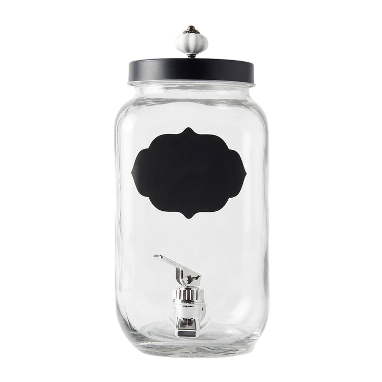 Jay Companies Aqua Blue Ribbed Carafe Set 30 Oz.