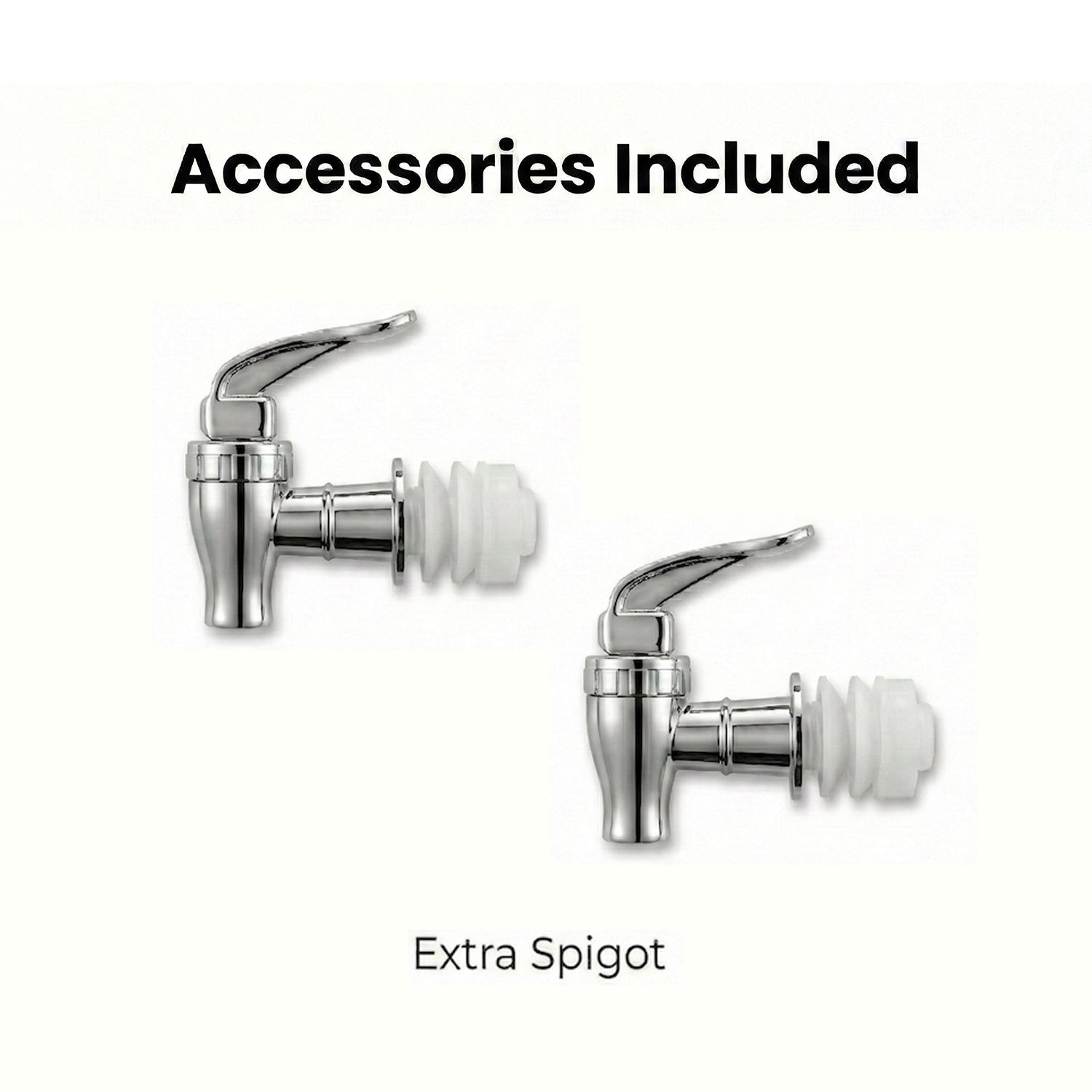 Hamburg (Set of 2) Beverage Dispensers with Stand 1.5 Gal Each