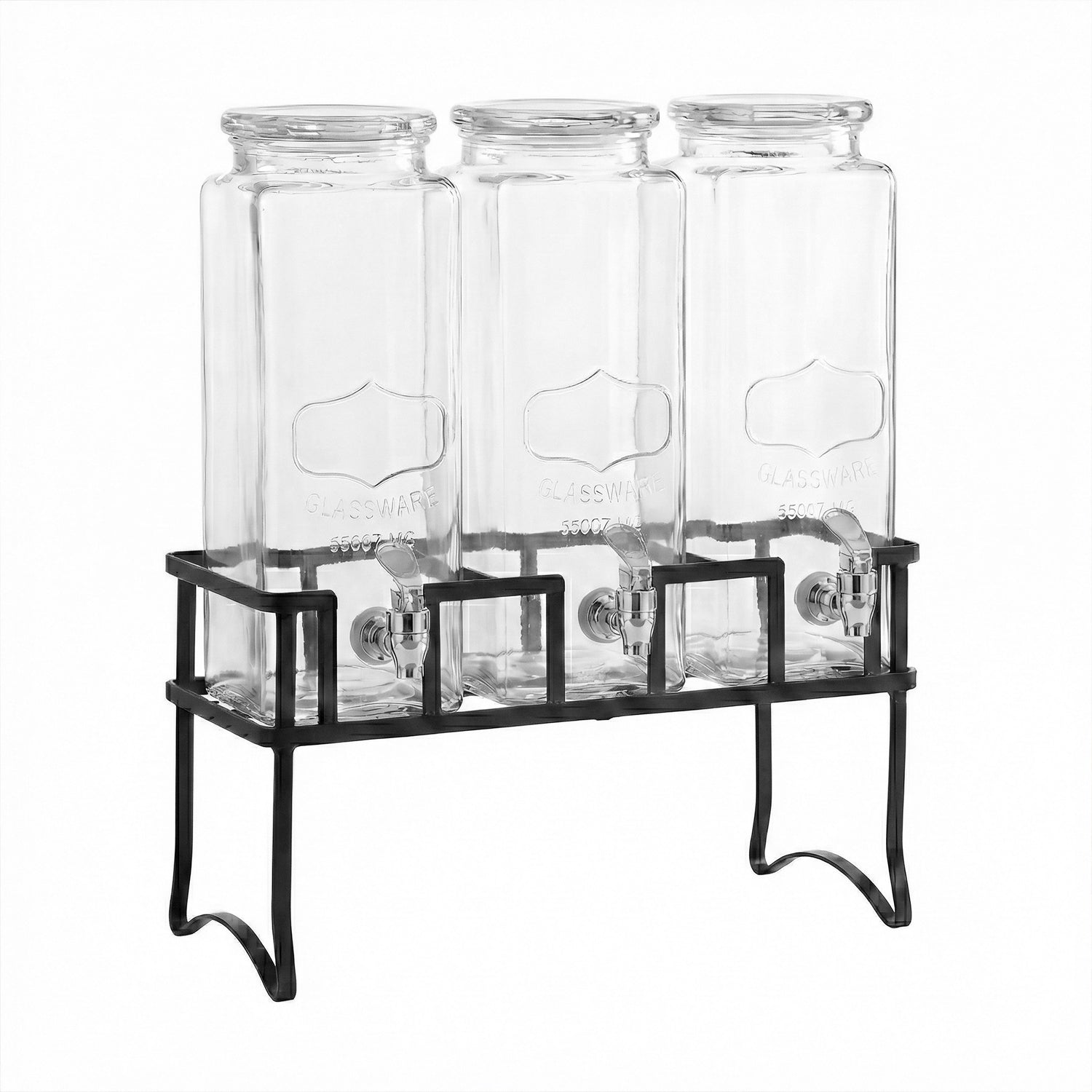 Yorkshire Element Set of 3 Beverage Dispensers 80oz Each