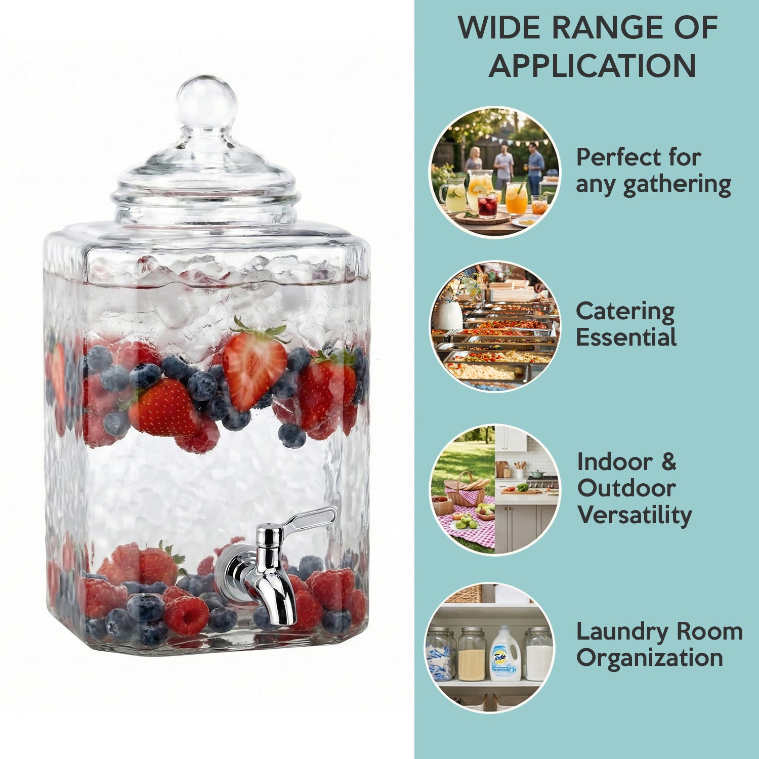 Homestead Beverage Dispenser 2.5 Gal