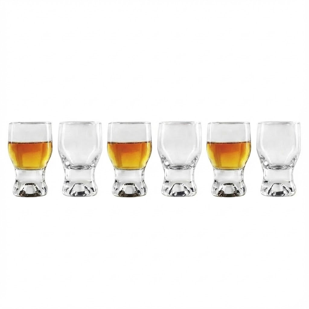 Tipsy 6-Piece Set of 6 - 2Oz. Shot Glasses