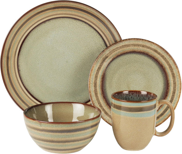 Zola 16-Piece Dinnerware Set - Jay Companies