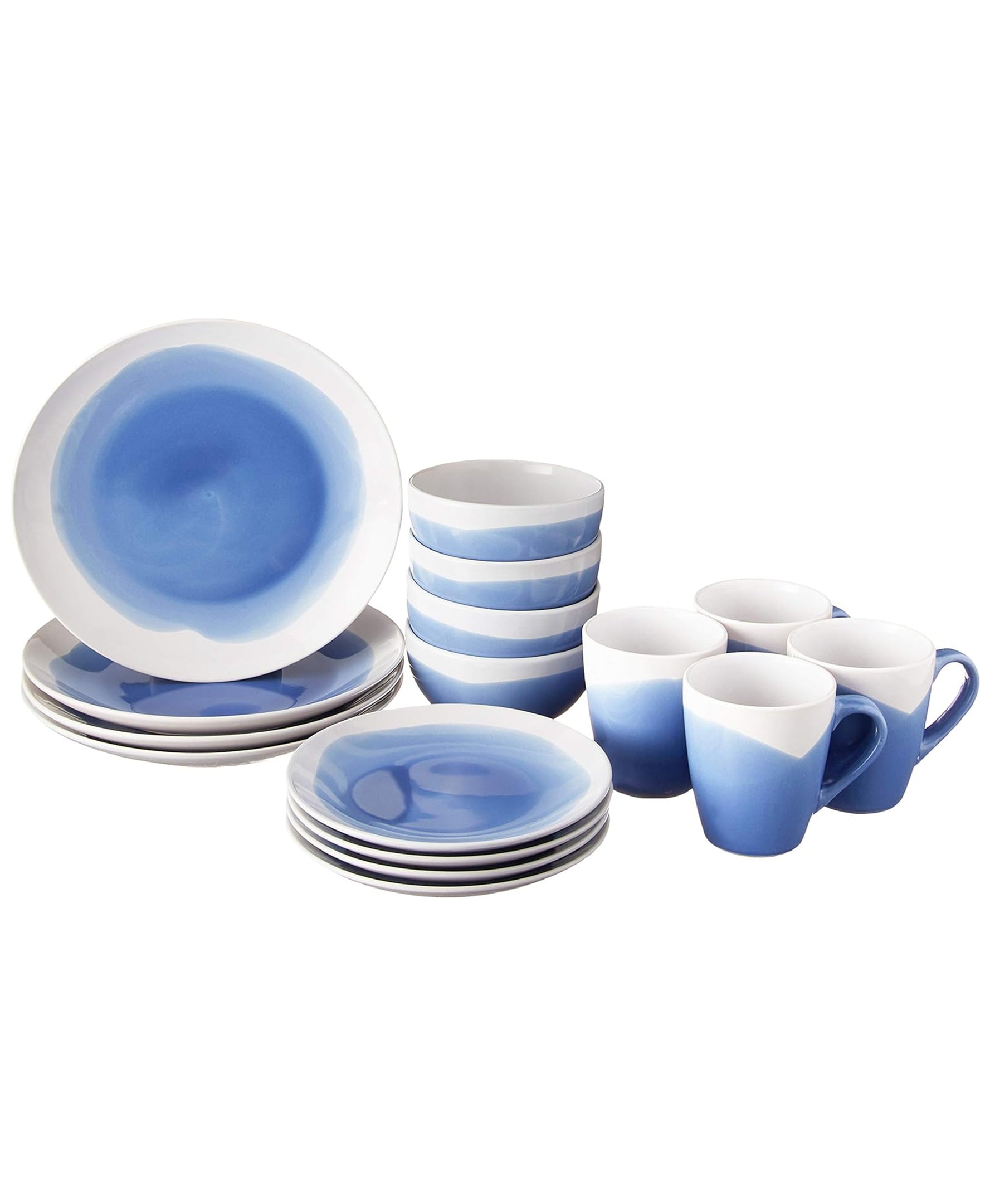 OASIS BLUE  16 PC DINNER SET