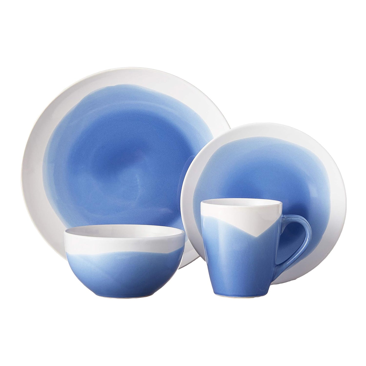 OASIS BLUE  16 PC DINNER SET