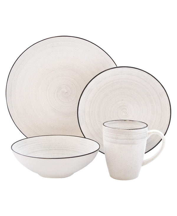 Whitestone 16-Pieces Dinner Set - Jay Companies